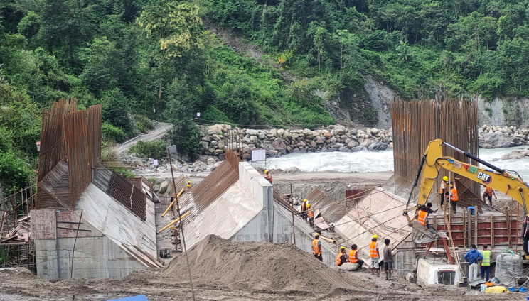Shringeshwor Construction Pvt. Ltd. at work